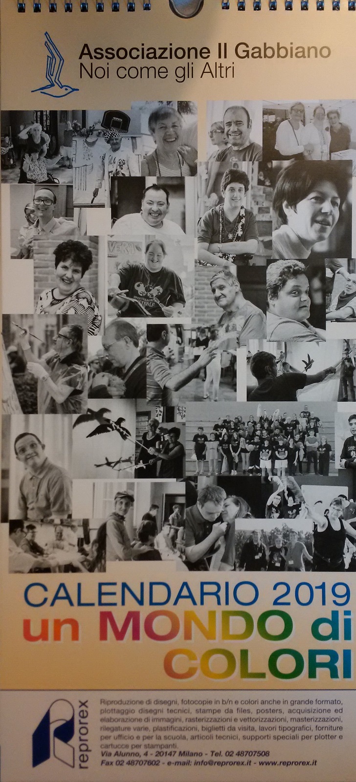 Calendario 2019 del Gabbiano