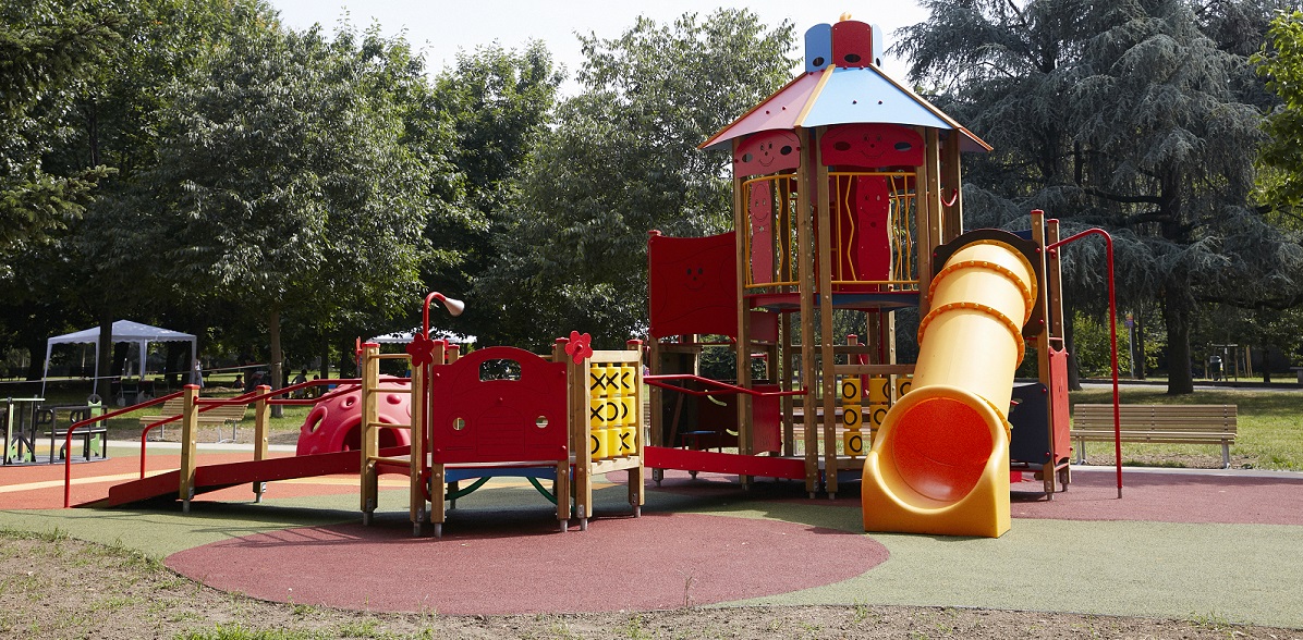 Il Castello del parco accessibile ai Giardini di Villa Finzi